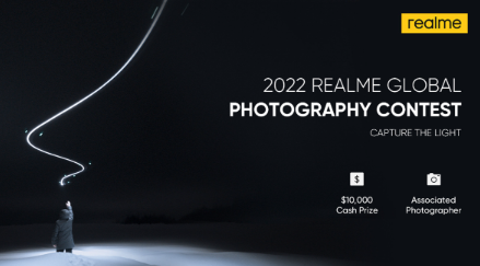 realme 2022 全球摄影大赛推出 10,000 美元价格池