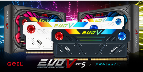 GeIL 推出 EVO V DDR5 内存套件