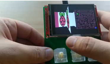 Raspberry Pi Pico 为袖珍游戏机提供动力